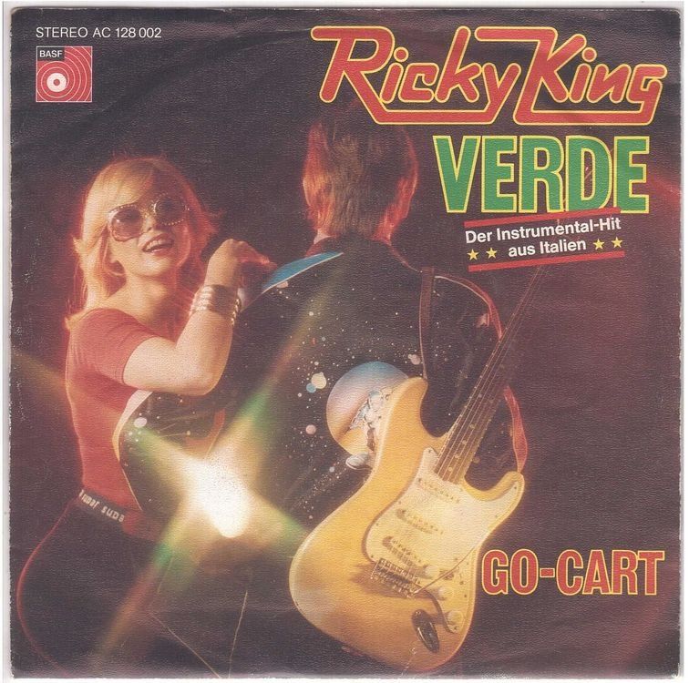 Dischi in vinile: Ricky King  --  Verde   Single7 – Usato da Oberwil (Dägerlen) venduto da asteng