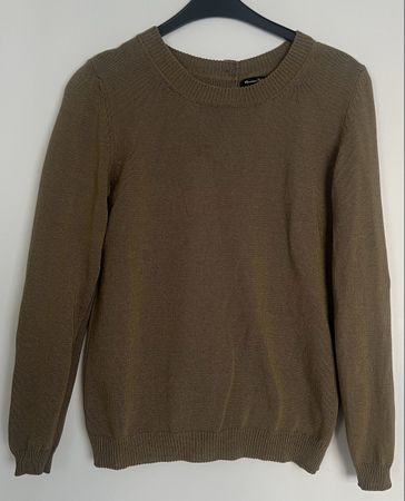 Massimo Dutti Strickpullover, Khaki, Gr. M, Top Zustand!