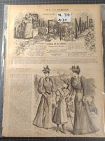 Seiten von Französischer Modezeitung um 1870-1940 Nr 21 xl