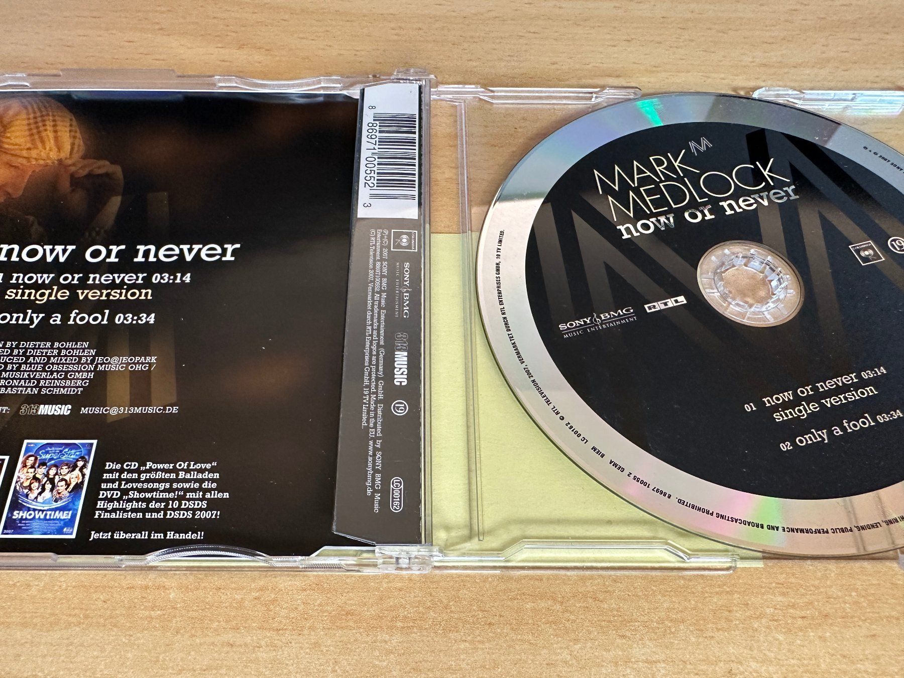 CDs: Mark Medlock – Now Or Never - Single CD – Gebraucht aus Rikon im Tösstal von Alpenmutz 1