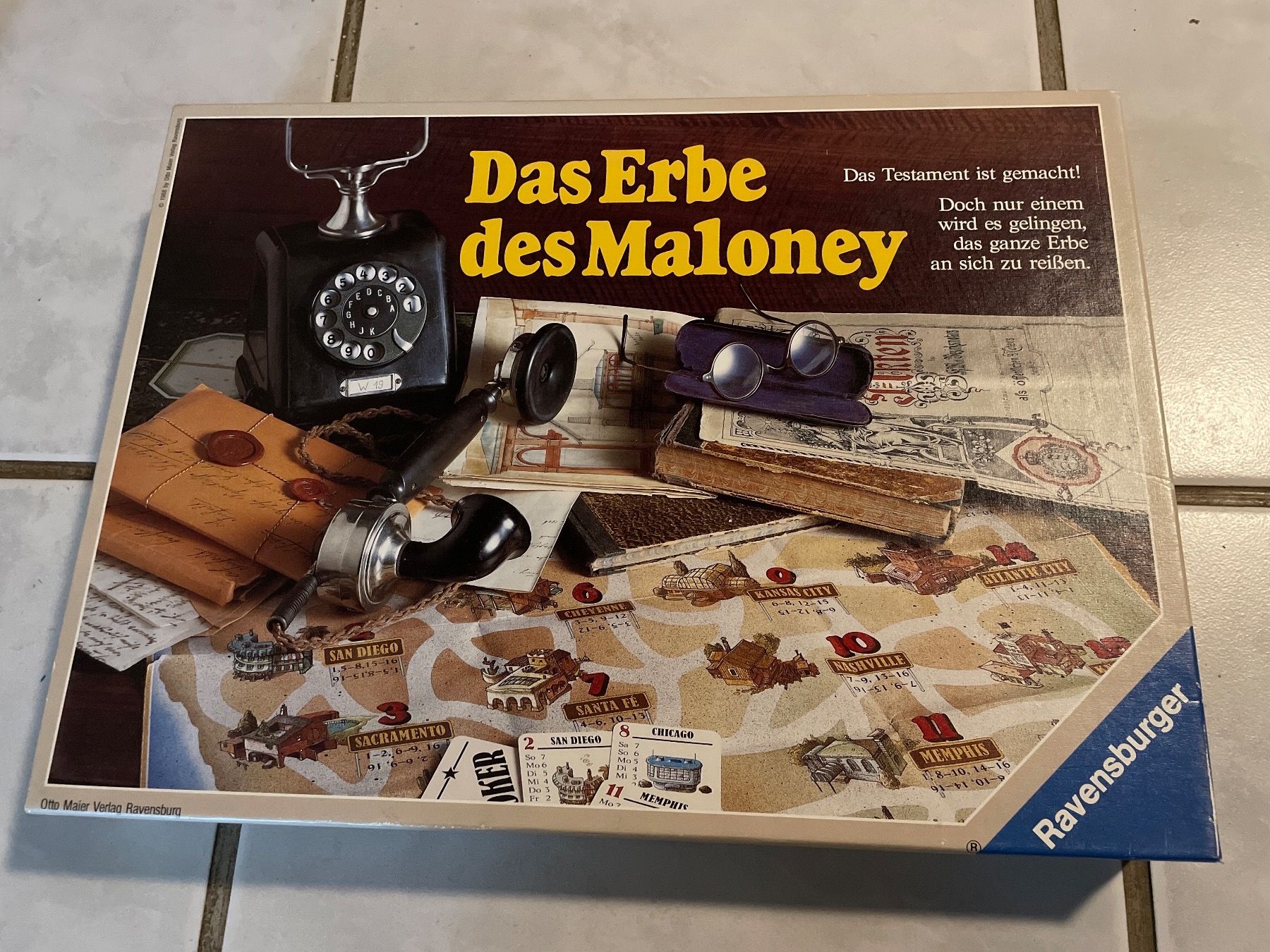 Giochi: Das Erbe des Maloney Brettspiel – Usato da Waltenschwil venduto da YippihYahYeh