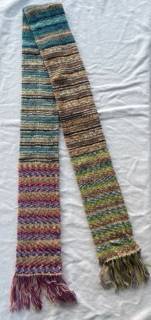 Halsschal selbst gestrickt