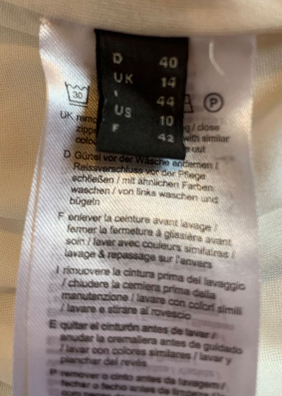 Esprit Kleider: Esprit robe 👗 blanche taille 40 – Gebraucht aus Prilly von Sissi_1009 5