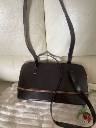 Sac à main femme marron Carla conti en  cuir bon état