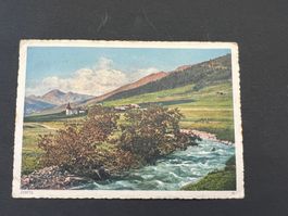 Postkarte Colorkarte aus Sertig 1923  (P8)