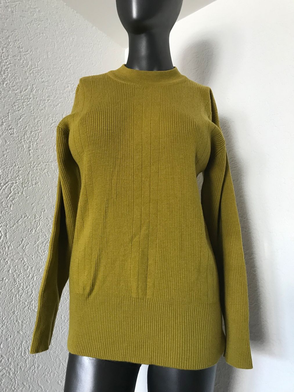 Pullover & Sweatshirts: Senfgelber Strick-Pulli Rollkragen Gr S Frühling Herbst – Gebraucht aus Frenkendorf von Style365 1