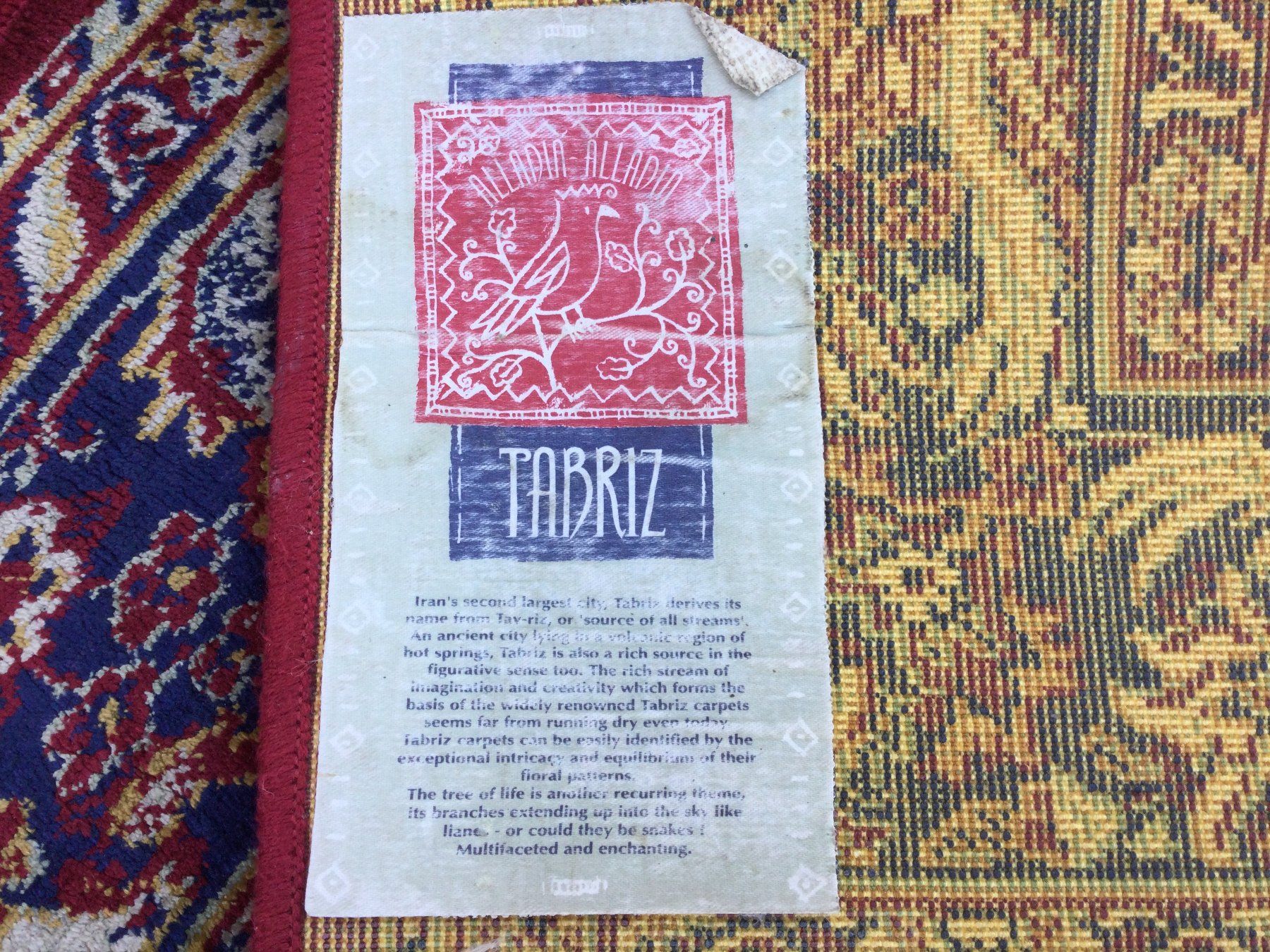 Tappeti: Gebrauchter kleinerer Tabriz Teppich – Usato da Wangen SZ venduto da kuriosum12 7