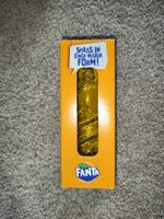 Sammlerobjekt Trinkglas von Fanta - Farbe Gelb