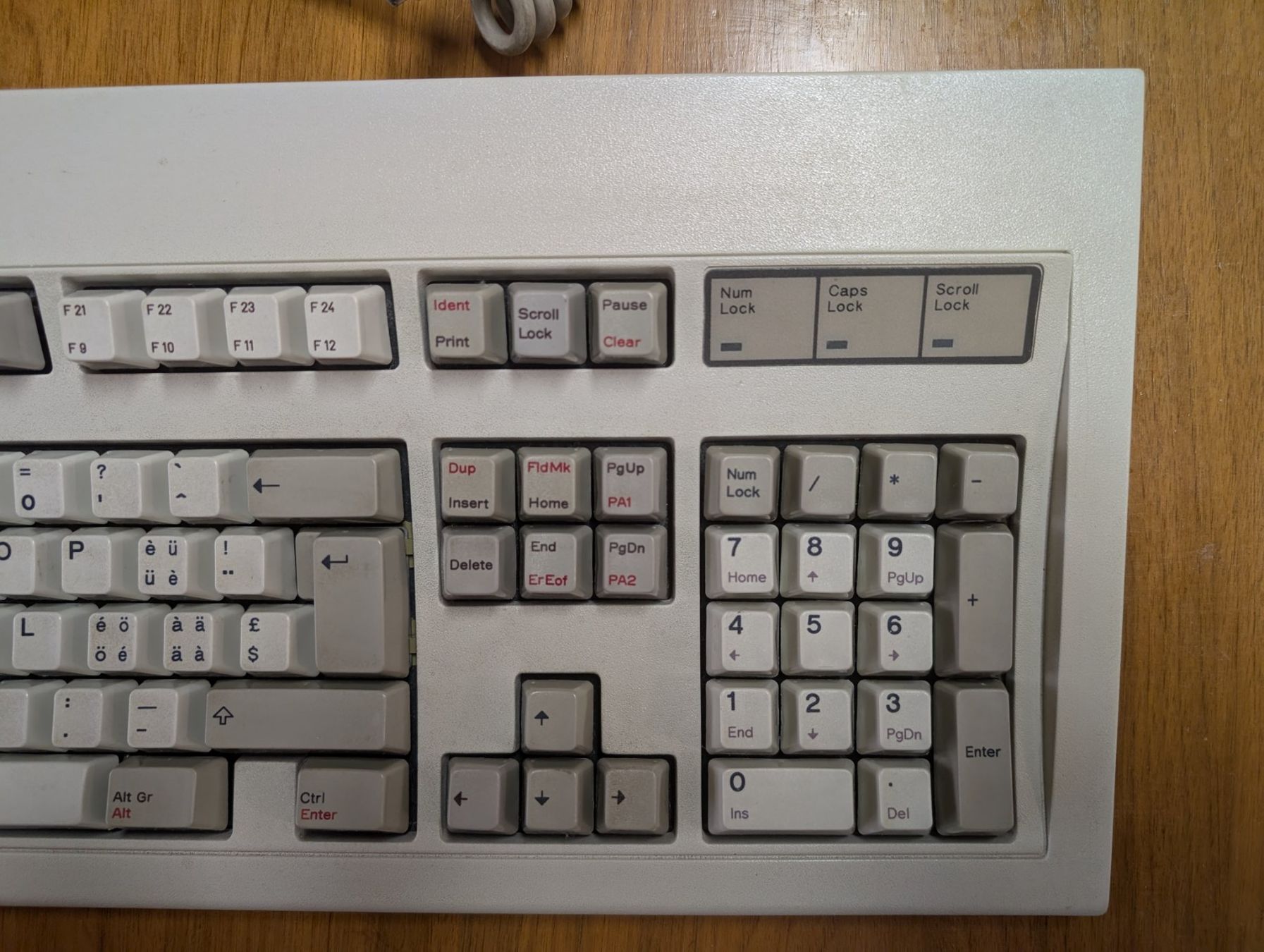 IBM Tastiere: Tastatur IBM 1989 – Usato da Steinmaur venduto da compura49 2