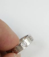 Cartier Love Ring Diamond Size 46 Very Good Condition