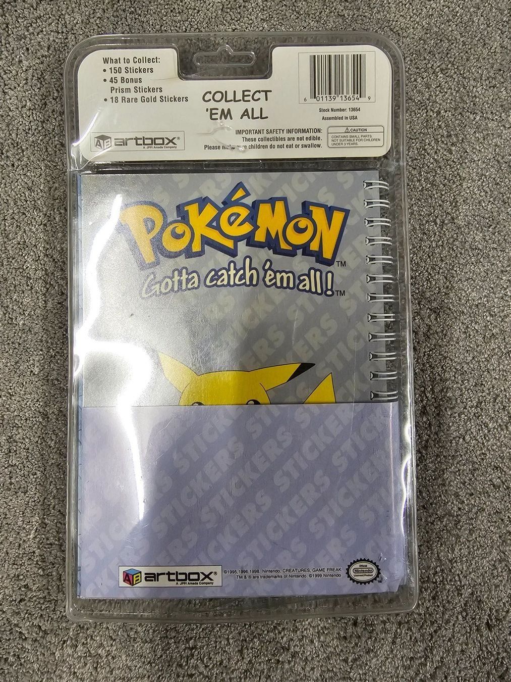 Pokemon Super Collection Starter-Set sticker Serie 1 (1999) (Neu und ...