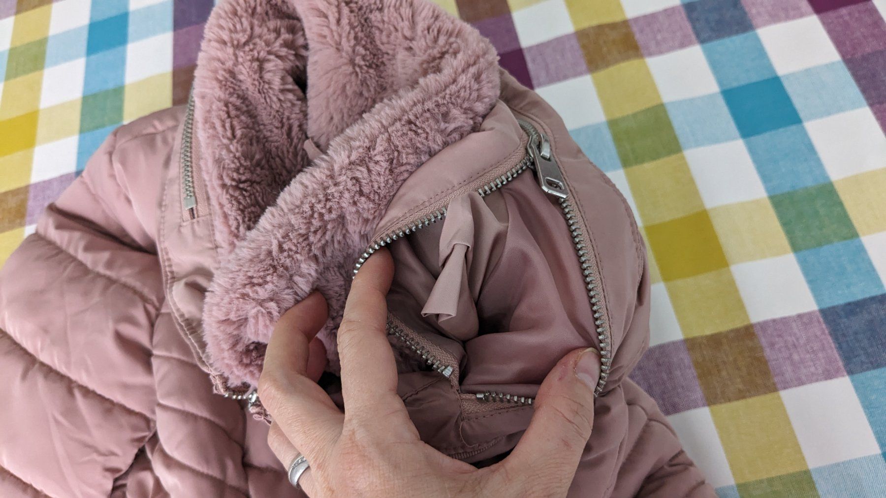 C&A Giacche: Schöne warme Jacke - Gr. 38 (eher M) – Usato da Staufen venduto da Fleby84 3
