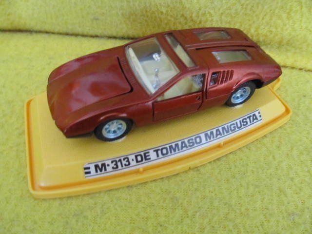 Miniature De Tomaso Mangusta - Pilen 1:43, Référence 313, Neuve En Boîte
