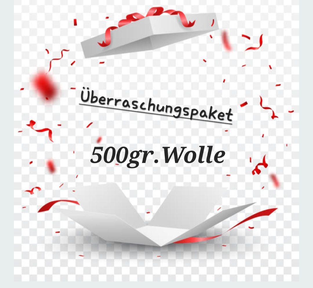 Lana: Ueberraschungspaket Wolle 500gr. – Usato da Burgdorf venduto da carodesign1