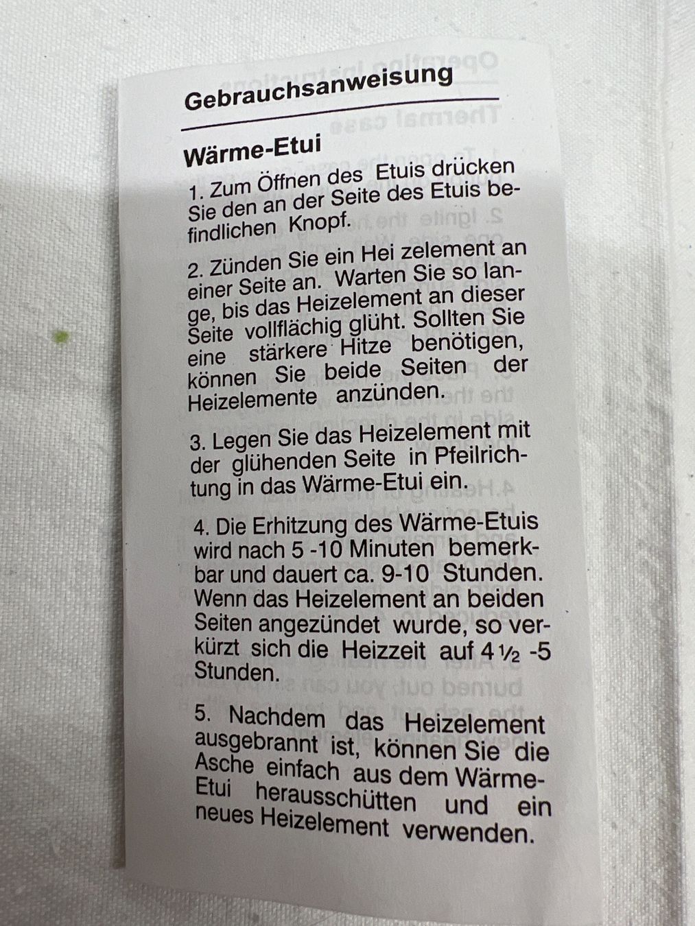 Radiatori: Wärme-Etui – Nuovo (secondo la descrizione) da Hunzenschwil venduto da jaeggi1978 2