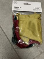 Lot de pochettes velours couleur unie neuf