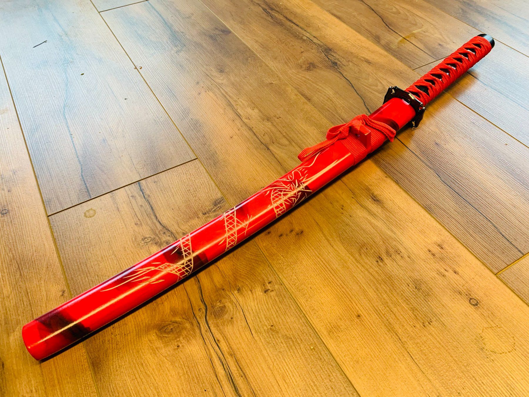 Sonstiges zum Sammeln & Seltenes: Samurai Katana Schwert Tanto 78cm RED – Neu und originalverpackt aus Bergdietikon von shopAgent 1