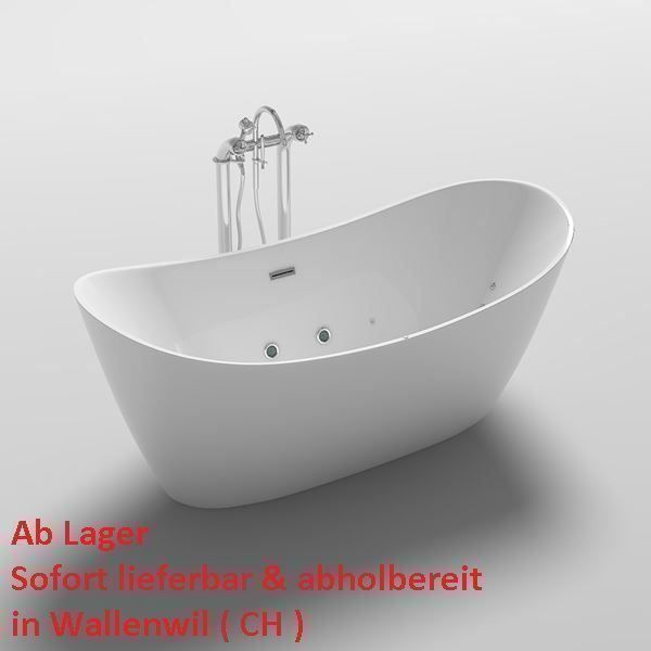 Vasche da bagno: 11823 - ARBON PLUS - Freistehende Badewanne Whirlpool – Nuovo e nell'imballaggio originale da Wallenwil venduto da toesstal-vertrieb 2