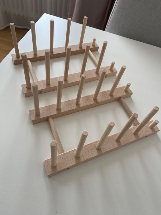 IKEA Tellerhalter aus Holz - neu