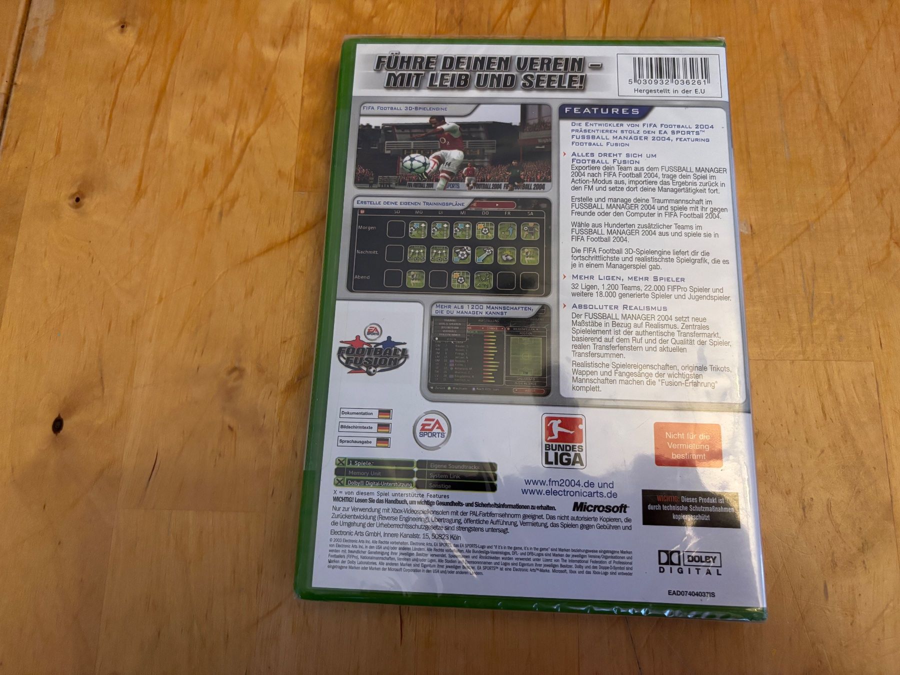 Giochi: Fussball Manager 2004 (NEU) – Nuovo e nell'imballaggio originale da Frenkendorf venduto da Fionchen 1