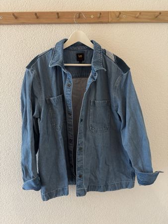 Lee Jeanshemd XL, Blaue Jacke mit Sonne, Top Zustand!