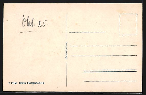 Cartes postales: AK Oberägeri, Panorama mit Bergen – D'occasion à Berlin par bartko-reher 1