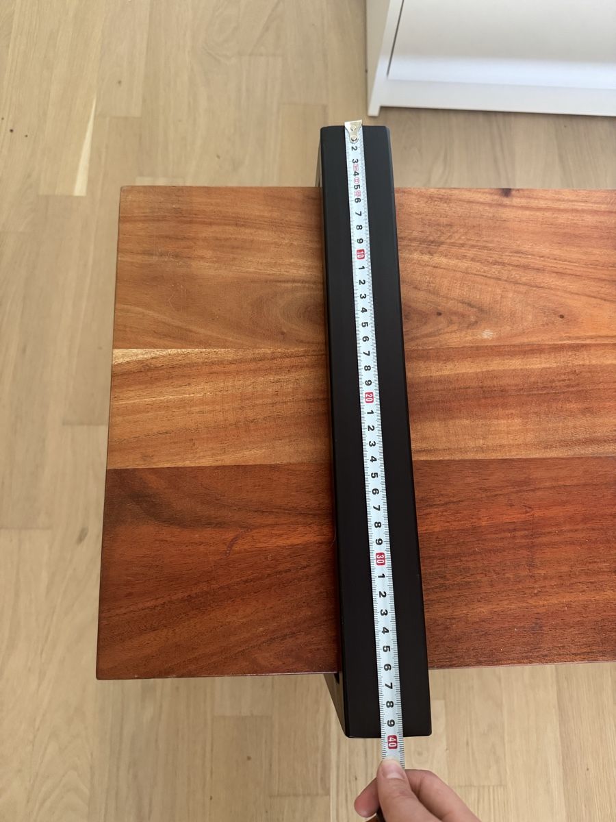 TV Möbel: Acacia wood TV table / console – Gebraucht aus Dübendorf von ClaraS. 4