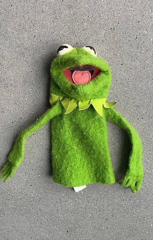 Giocattoli: Kermit der Frosch als Handpuppe  – Usato da Bad Ragaz venduto da Poldine6 1