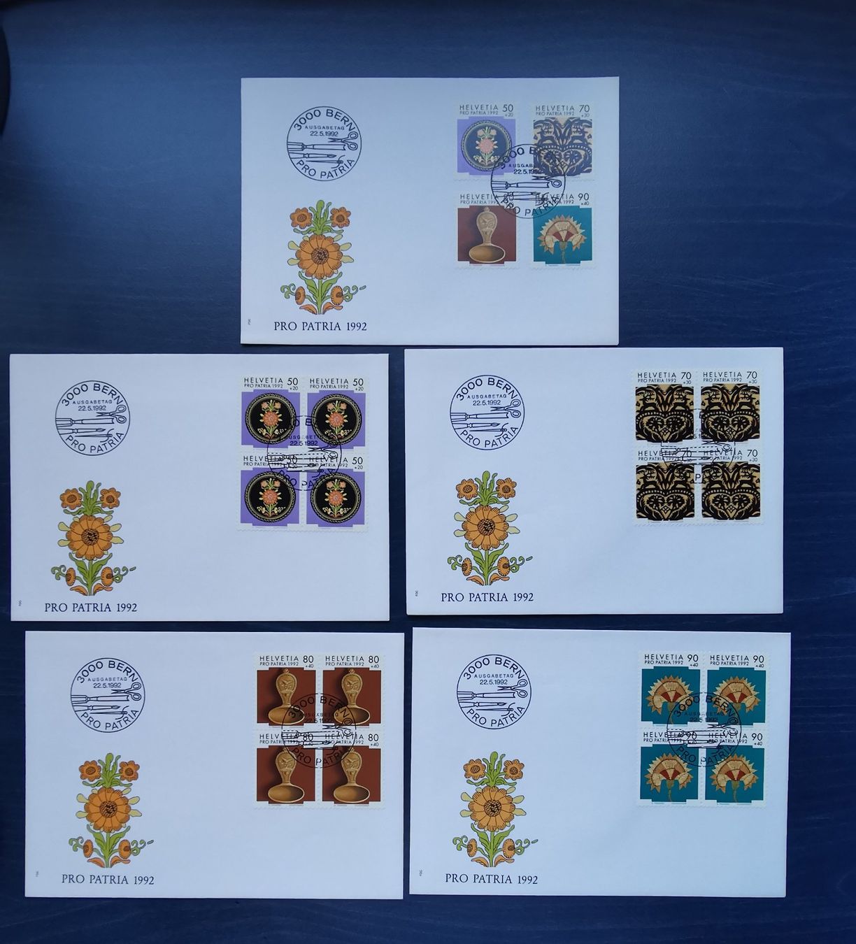 Alle Briefmarken: DC PP 1992 – Neu (gemäss Beschreibung) aus Aadorf von Chnorli-Furz