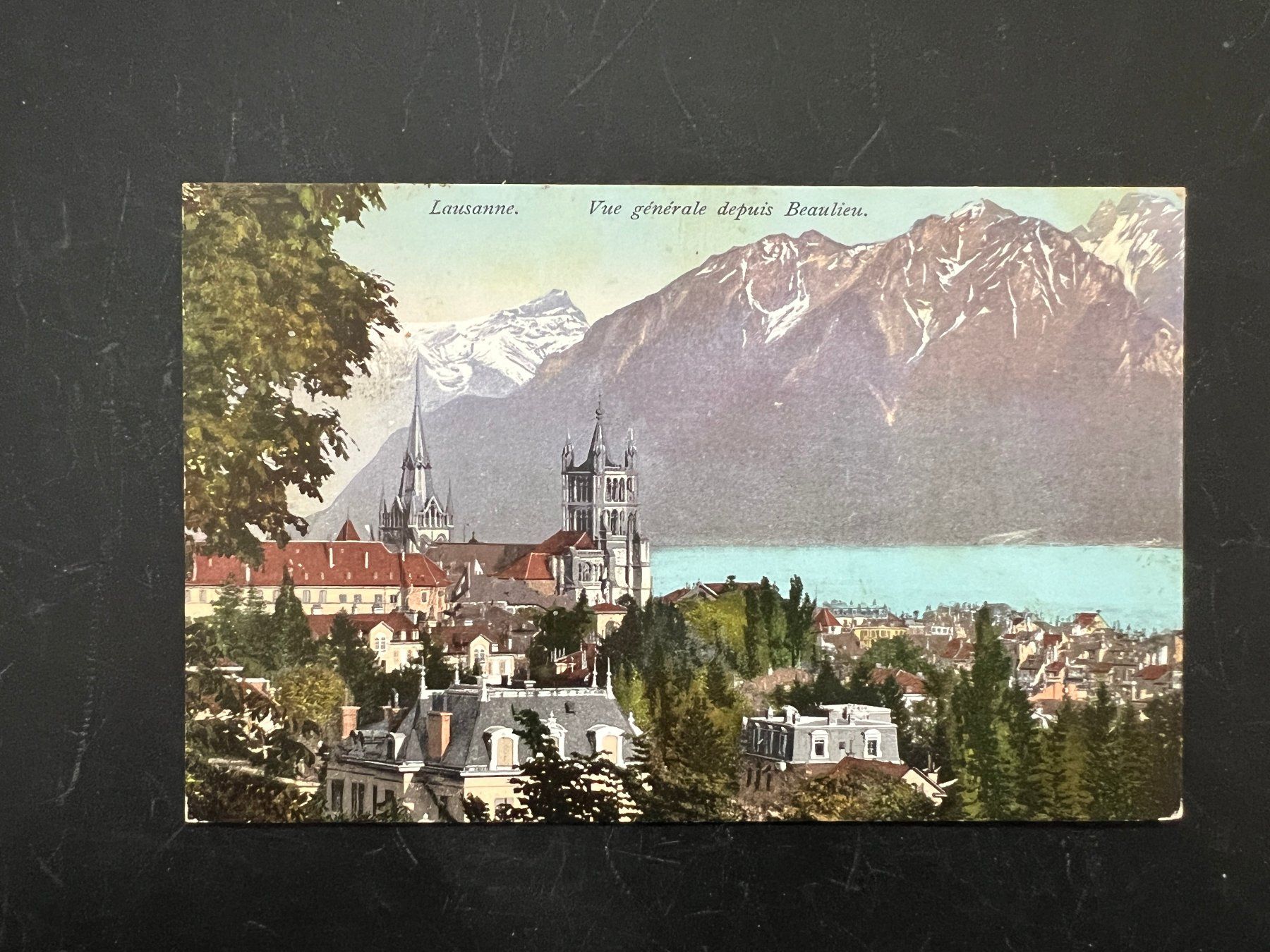 Cartoline postali: AK  1909  Lausanne     (G1256) – Usato da Hinwil venduto da Sidi4