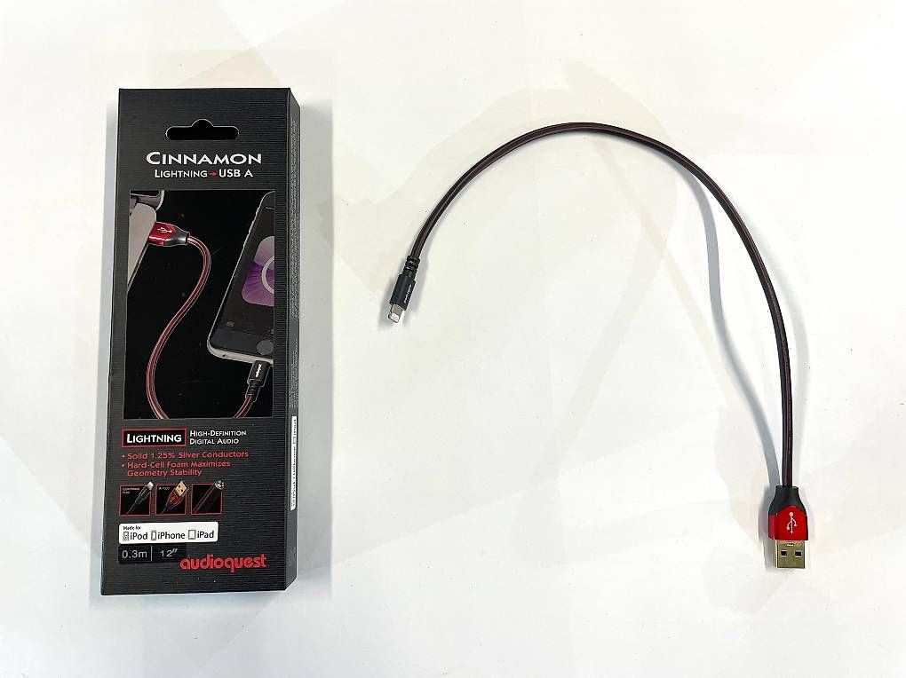 Cavi: Audioquest Cinnamon Lightning-USB Audio-Kabel – Usato da Zürich venduto da cutyswiss 1