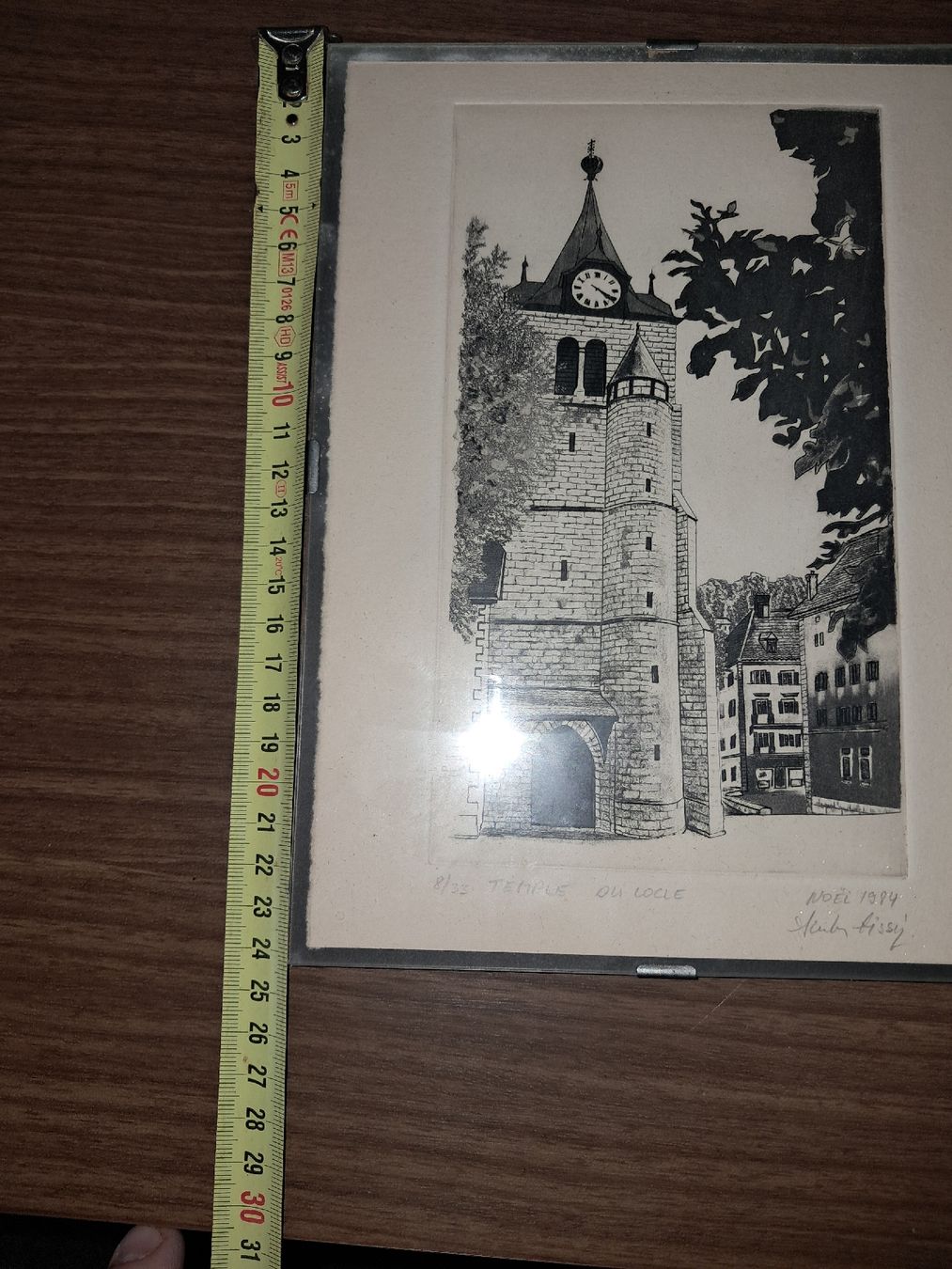 Grafica & Litografie: Dessin temple du locle – Usato da Le locle venduto da juliensaran 1