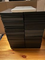 DVD-Hüllen leer,45 Stk.,dunkelgrau,+CD-Hüllen