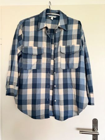H&M oversize flannel hemd | grösse S