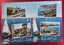 Saluti da S. Remo Italia 1960