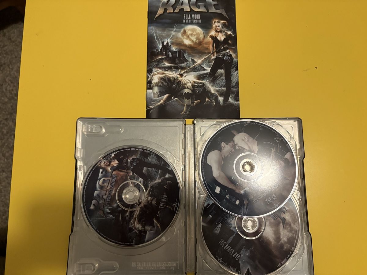 Tutti i DVDs: DVD steelbook RAGE konzert – Nuovo e nell'imballaggio originale da Herzogenbuchsee venduto da warrior77 3
