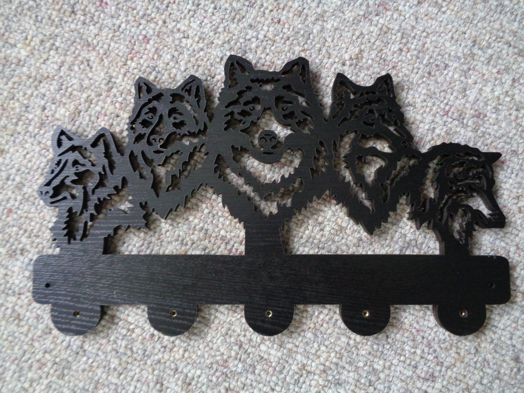 Guardaroba: Wandgarderobe mit Wolf (28.5 cm) – Nuovo e nell'imballaggio originale da Langenbruck venduto da Gumsi 4