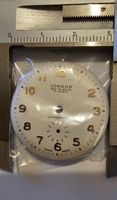 Cadran de montre vintage LONDON 15 rubis