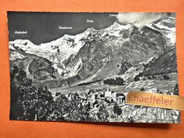 Sass-Fee gegen Alphubel, Täschhorn, Dom und Lenzspitze