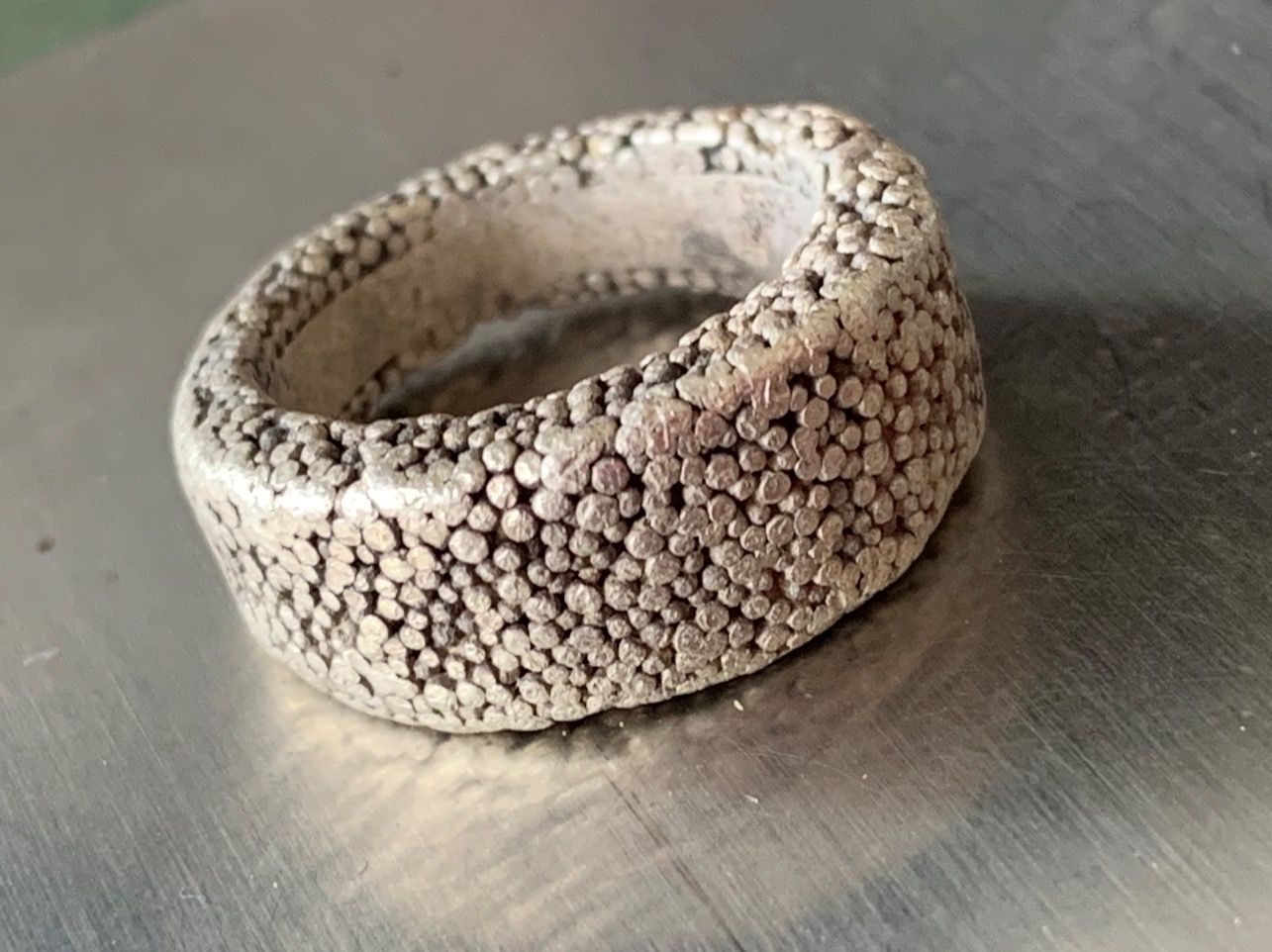 Ringe: Silberring 1000 dots (54) – Gebraucht aus Dittingen von Bellevista 4