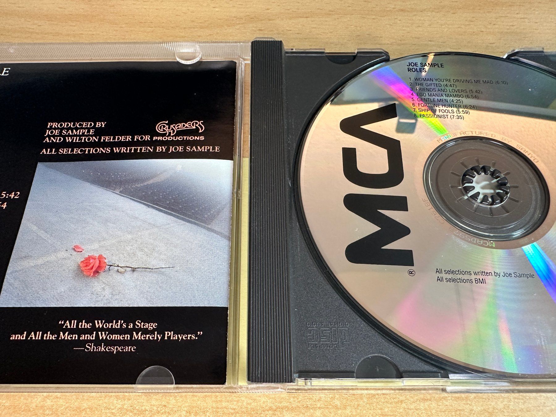 CD: C1 Joe Sample – Roles – Usato da Rikon im Tösstal venduto da Alpenmutz 2