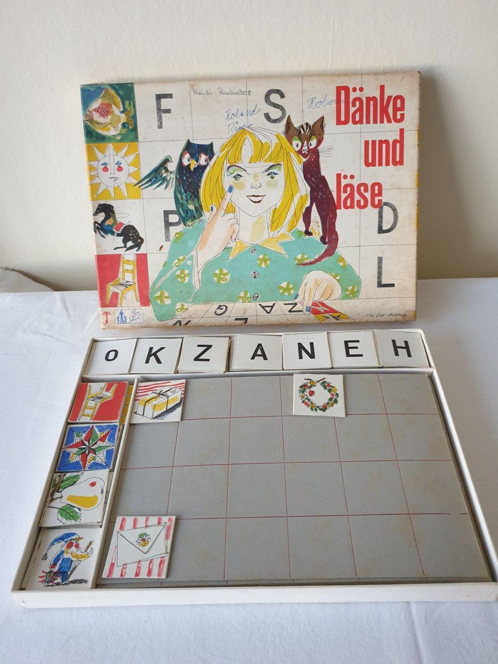 Franz Carl Weber Giochi: Denk und Lesespiel – Usato da Biel/Bienne venduto da Bormida64 5