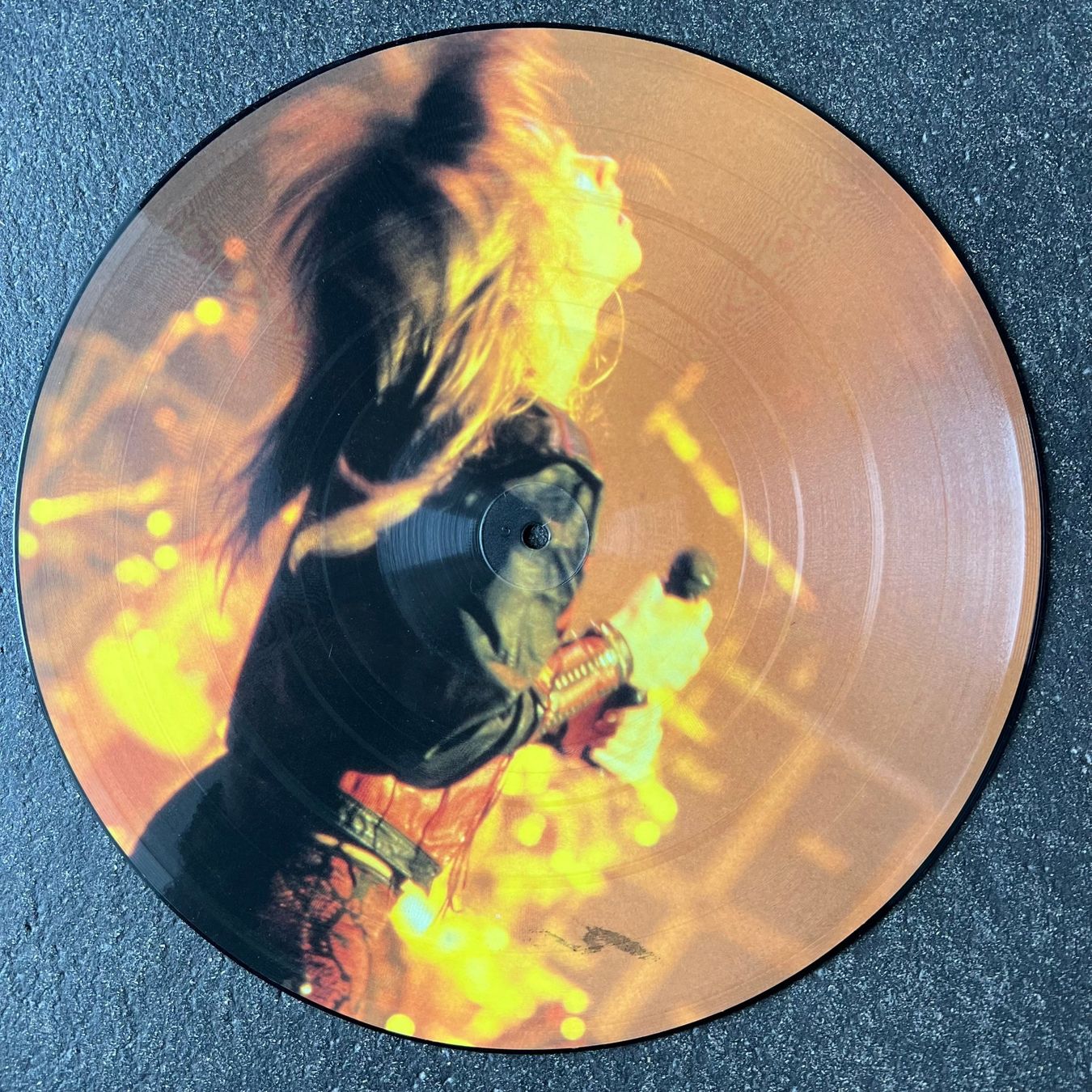 Dischi in vinile: HELLOWEEN original Autogramm Picture Disc "Live in the UK" – Usato da Guntershausen venduto da sign4me 4