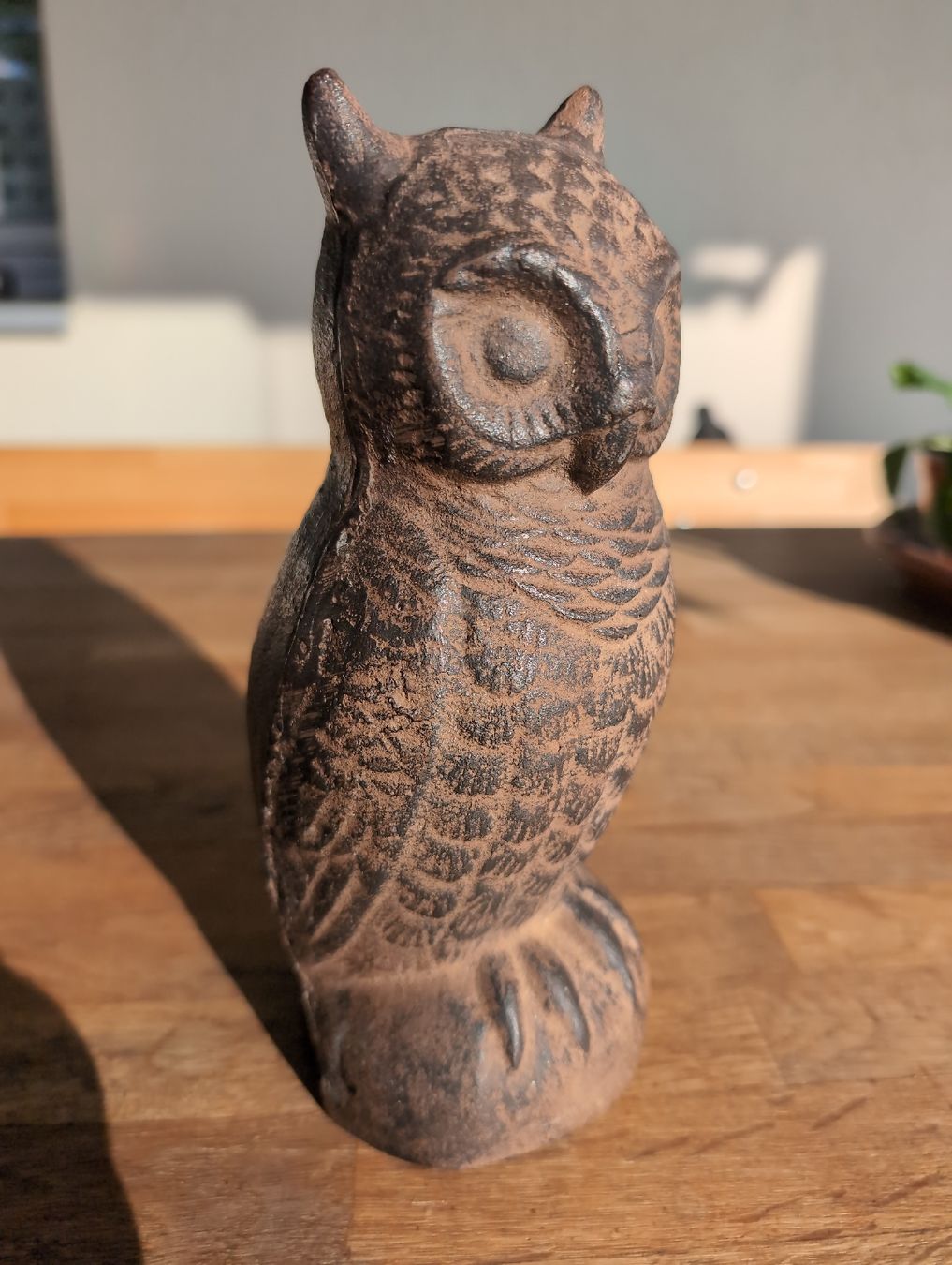 Sculture & Statue: Dekorative Eule aus Gusseisen🦉  – Usato da Rieden AG venduto da Lombego