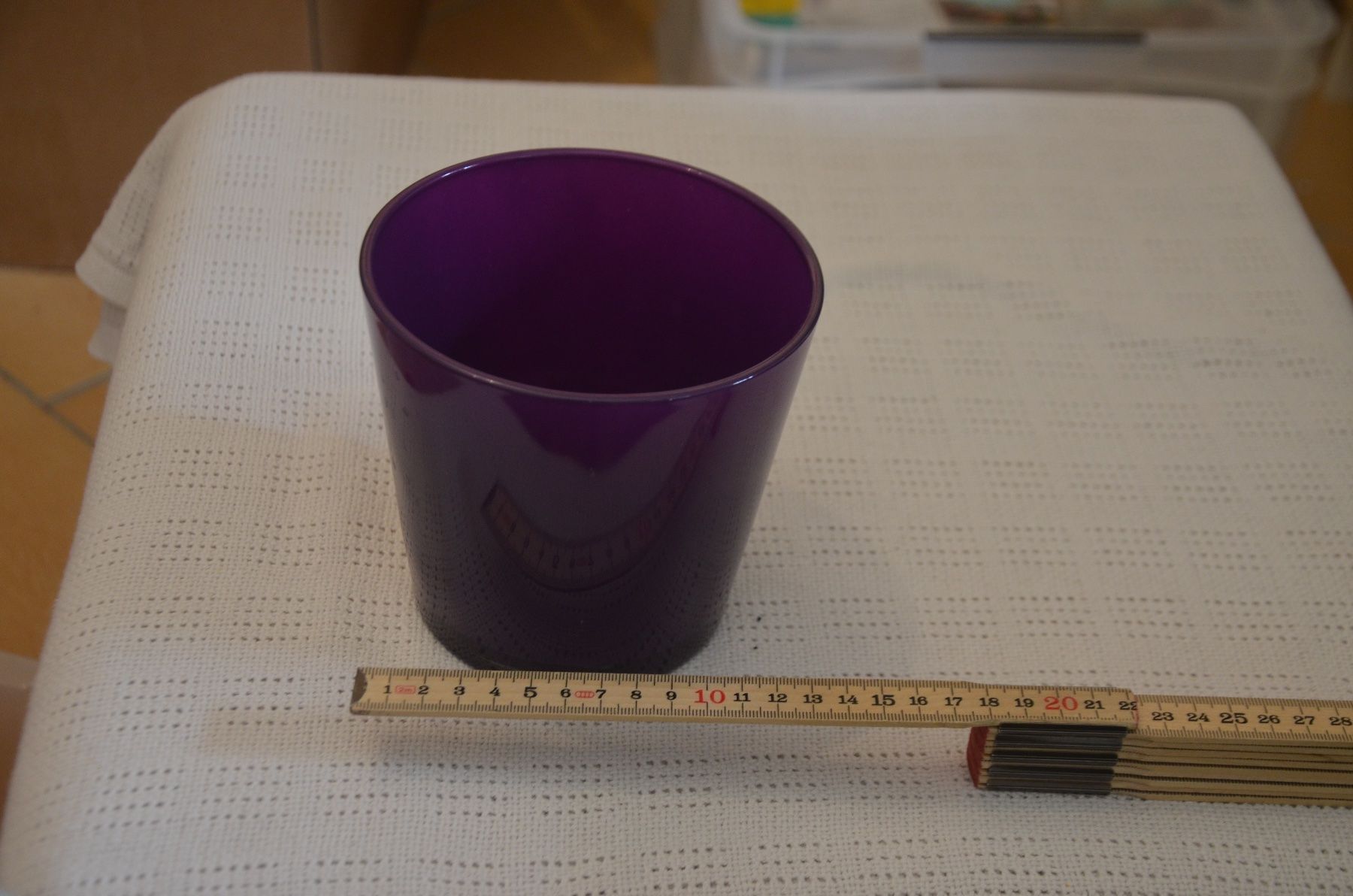 Vasi & Recipienti: VASE VIOLA GLAS – Usato da Chiasso venduto da Dolly015 1