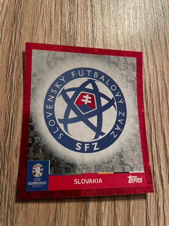 TOPPS UEFA EURO 2024 Sticker Swiss SVK 2 Milan Skriniar Captain Gold Parallel EUR 3,50 - FR