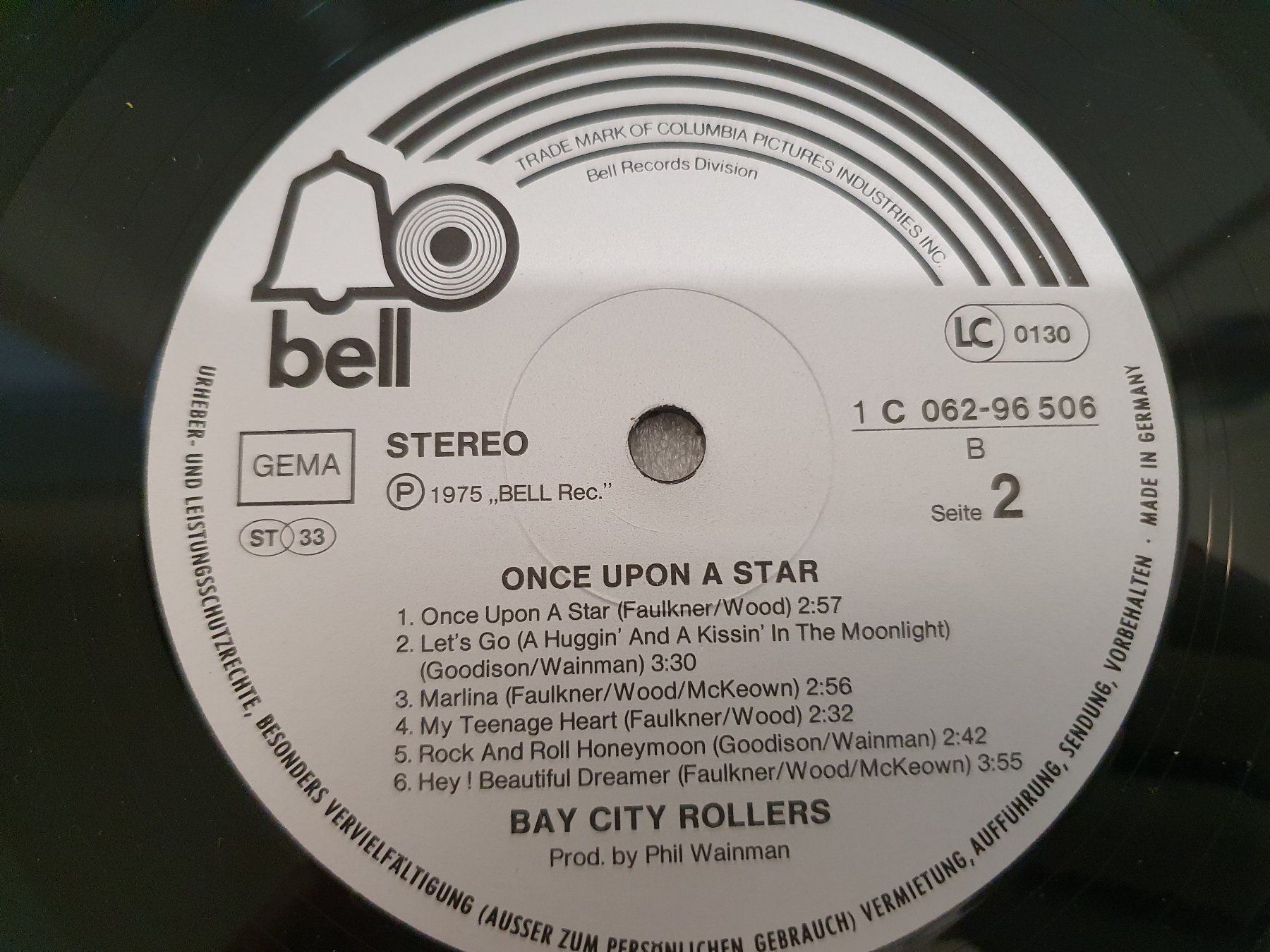 Dischi in vinile: Bay City Rollers – Once Upon A Star – Usato da Uster venduto da Vinyl-Leidenschaft 6