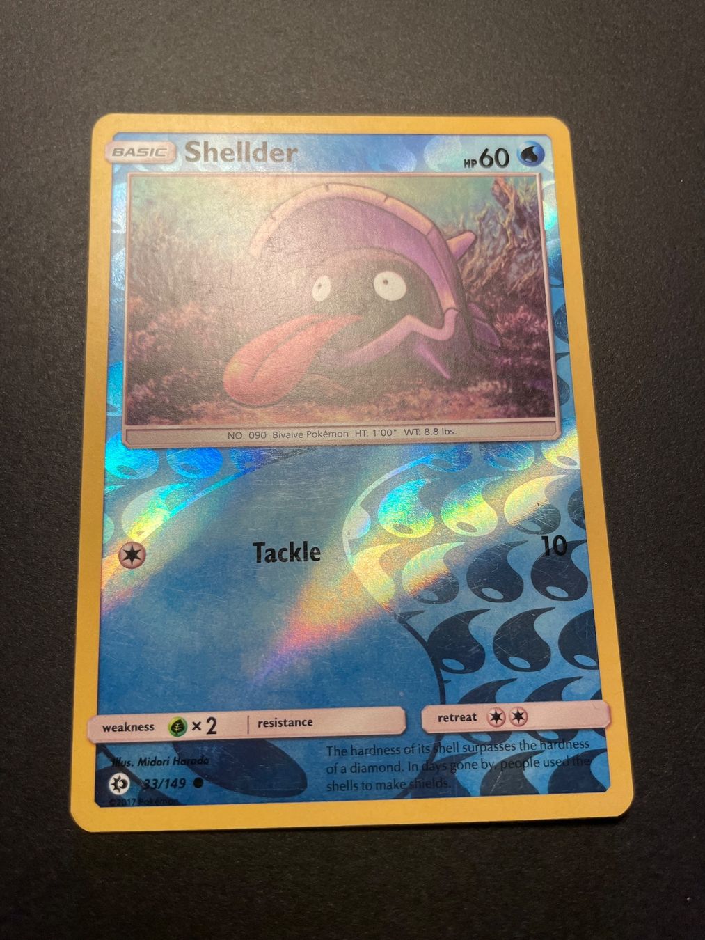Pokémon Carte collezionabili: Shellder 33/149 Reverse Holo – Usato da Zürich venduto da pokemon_cards