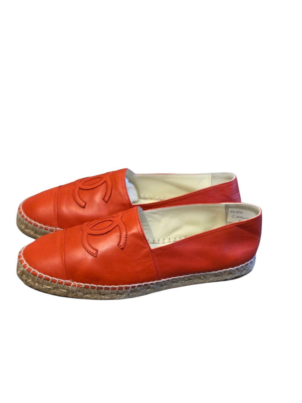 Chanel Scarpe da donna: Chanel Leder Espadrilles – Usato da Zürich venduto da Bubi83 1