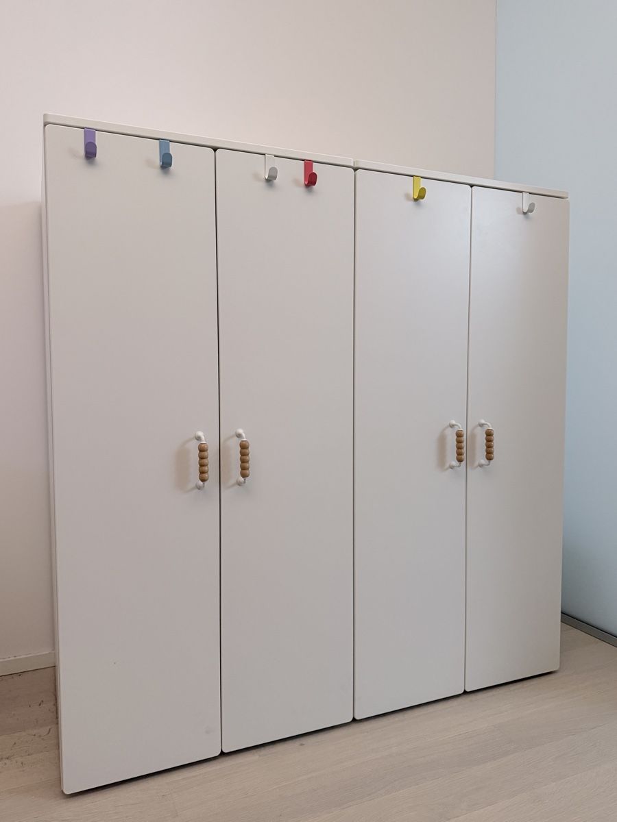 Ikea Armoires: 2x IKEA SMÅSTAD / PLATSA Wardrobes – White – Neuf (Voir description) à Zürich par grace89
